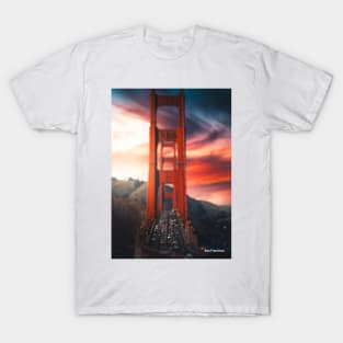 Golden Gate Bridge San Francisco | Miniature World T-Shirt